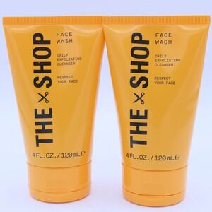 The Shop Face Wash Daily Exfoliating‎ Cleanser For Men 2 Pack 4 oz Ea